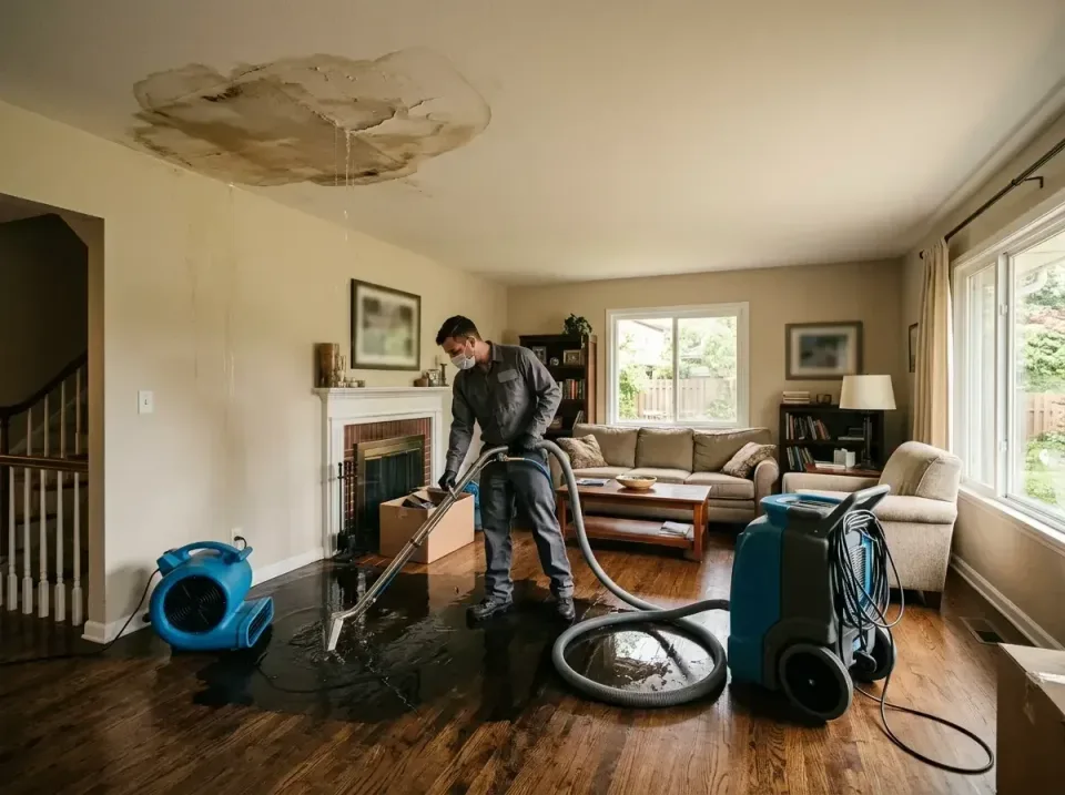 attic-pipe-burst-ceiling-drip-008 — frequently asked questions, Water Damage Restoration & Carpet Care in Oronogo, MO